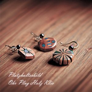 Produktbild Ohr Plug Holz Klio