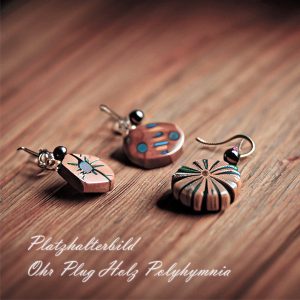 Produktbild Ohr Plug Holz Polyhymnia